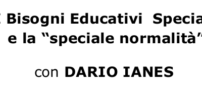 Bisogni Educativi Speciali