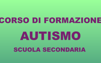 Corso  Autismo: scuole secondarie